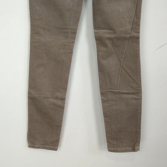 Loft Womens sz 26/2 Pants Modern Skinny Tan Corduroy - Picture 6 of 9